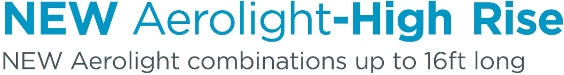 NEW Aerolight-High Rise combination kits up to 16ft long brand logo