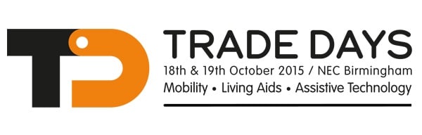Trade Days exhibition 18th and 19th October 2015 - mobility, living aids, assistive technology