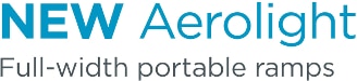 NEW Aerolight full-width ramps brand logo