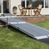 NEW Aerolight-High Rise combination ramp kit HR30 on lawn leading up steps onto patio