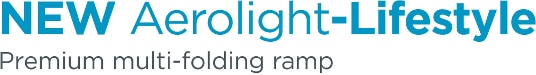 NEW Aerolight-Lifestyle premium multi-folding ramp brand logo