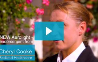 NEW Aerolight endorsement from Cheryl Cooke of Redland Healthcare video