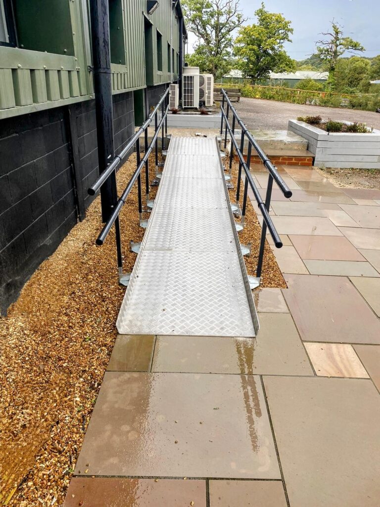 AFTER Case study Replacing a failing concrete ramp