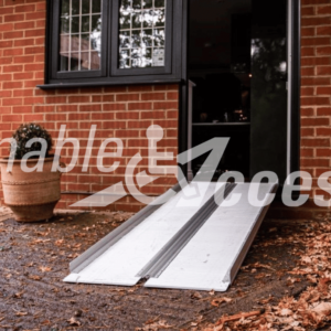 Wheelchair Ramp - The NEW Metro Portable Folding Aluminium Ramp