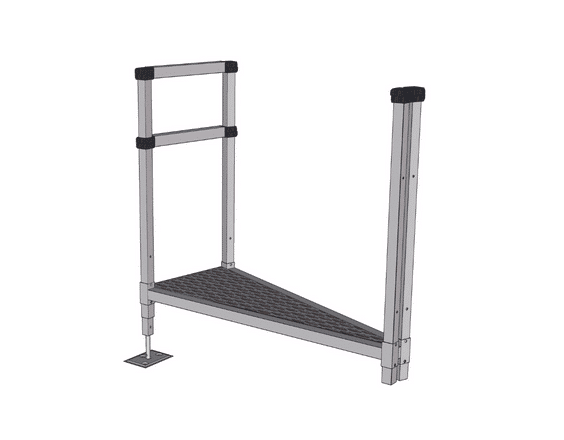 SRS Triangular Platform Handrail Kit 564 ×