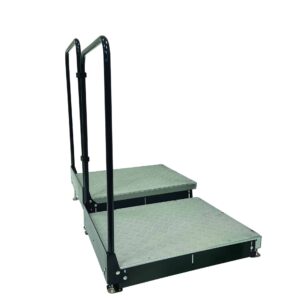 Welcome - Double Giant Half-Step with Hand Rail