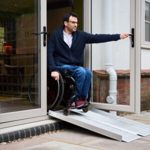 Metro Portable Ramp in use