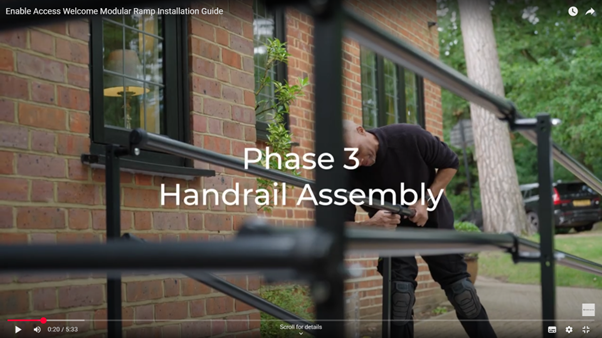 Phase 3 Handrail Assembly
