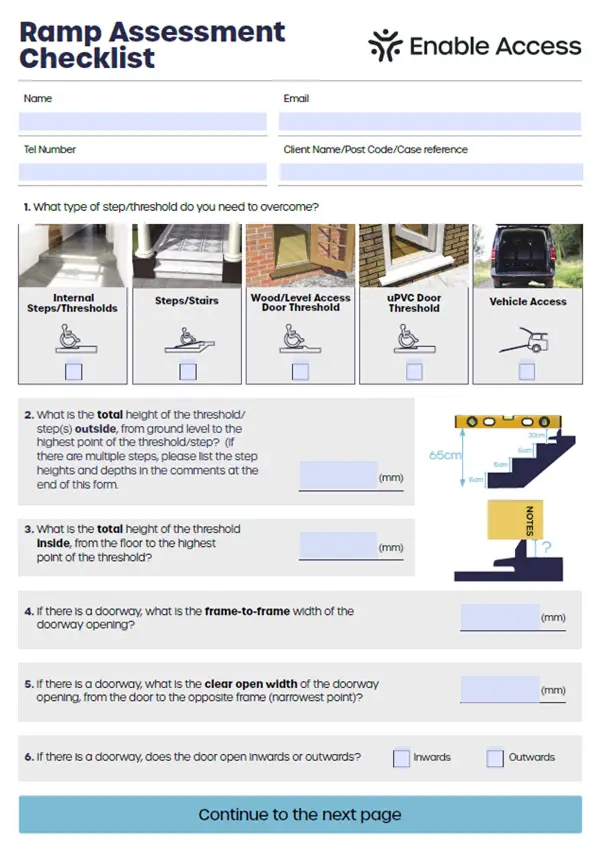 Blog 51 Ramp Assessment Checklist