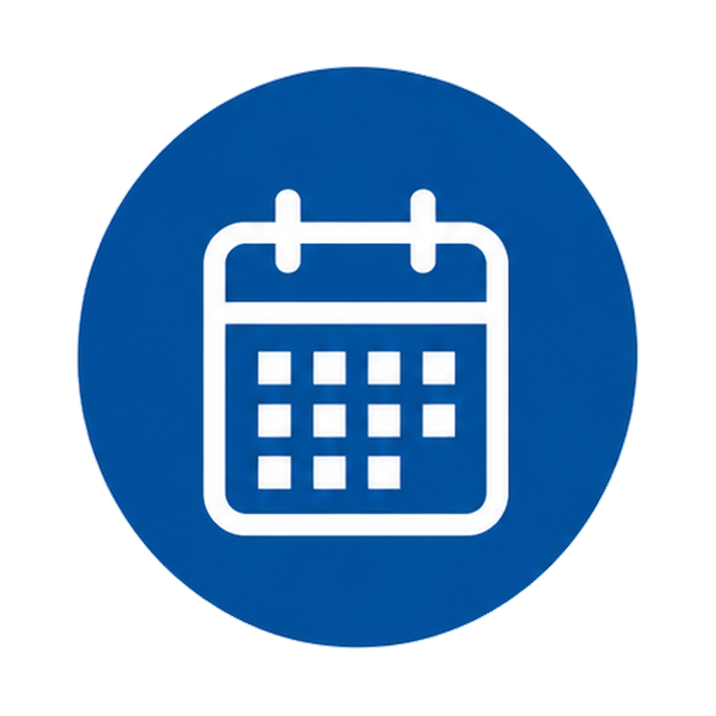 Occupational Therapist 6 longer term access needs calendar icon
