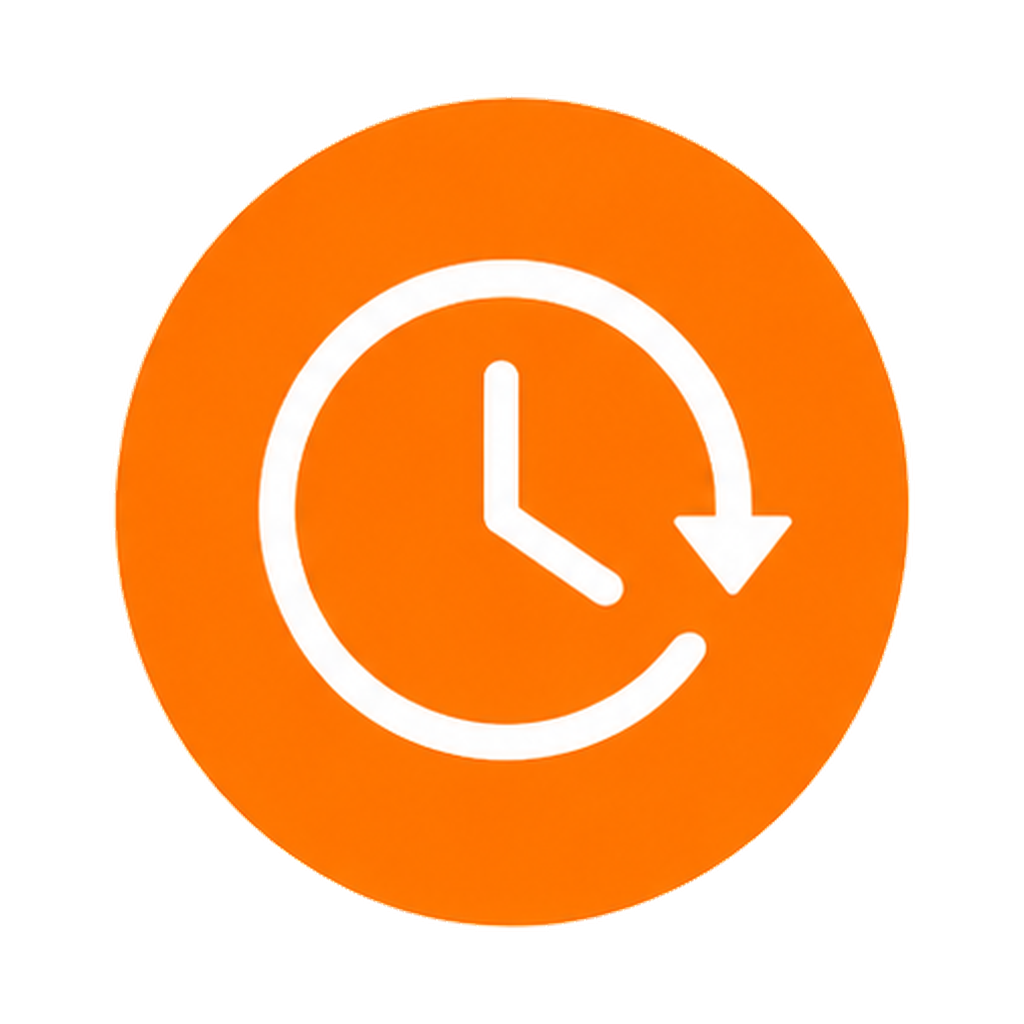 Occupational Therapist 9 temporary changing needs clock icon